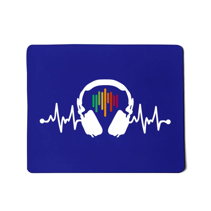 Gamer Heartbeat Clothing Headphone Gift Mousepad