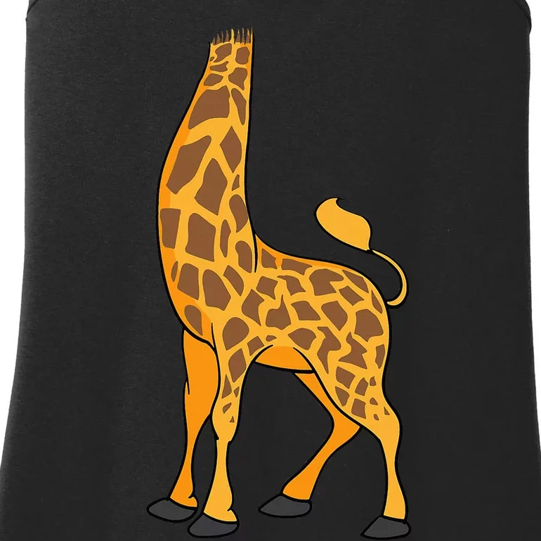 Giraffe Halloween Costume Cool Animal Dressup Gift Ladies Essential Tank