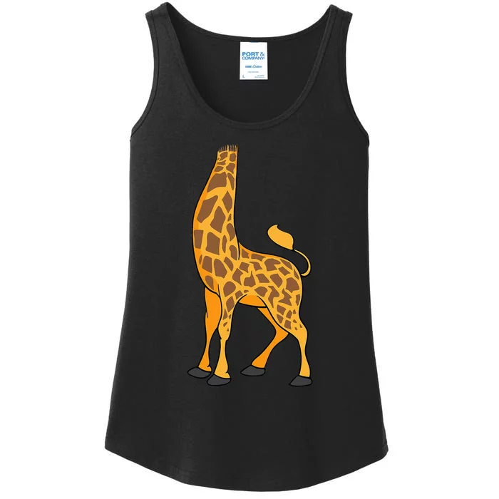 Giraffe Halloween Costume Cool Animal DressUp Gift Ladies Essential Tank