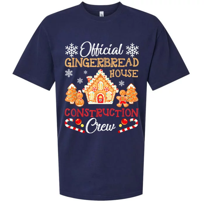 Gingerbread House Construction Crew Gingerbread Sueded Cloud Jersey T-Shirt