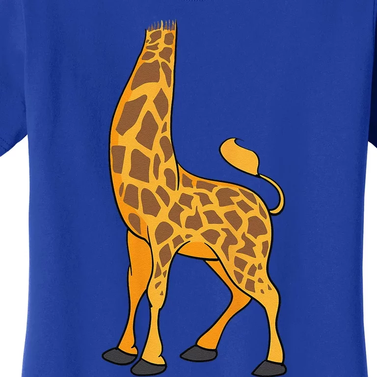 Giraffe Halloween Costume Cool Animal DressUp Gift Women's T-Shirt