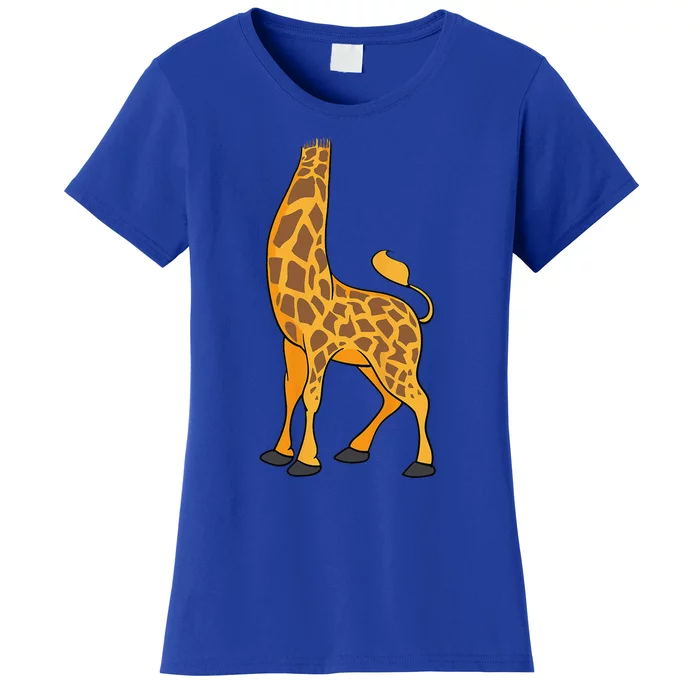 Giraffe Halloween Costume Cool Animal DressUp Gift Women's T-Shirt