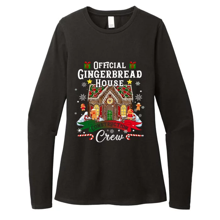 Gingerbread House Construction Crew Christmas Day Gift Womens CVC Long Sleeve Shirt