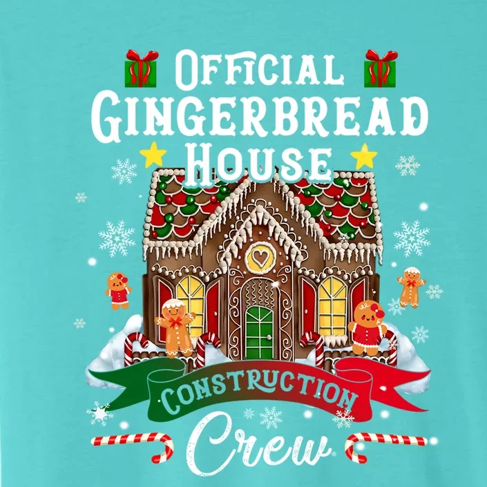 Gingerbread House Construction Crew Christmas Day Gift ChromaSoft Performance T-Shirt