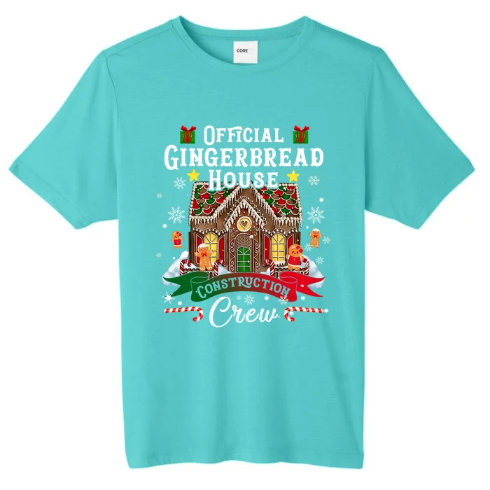 Gingerbread House Construction Crew Christmas Day Gift ChromaSoft Performance T-Shirt