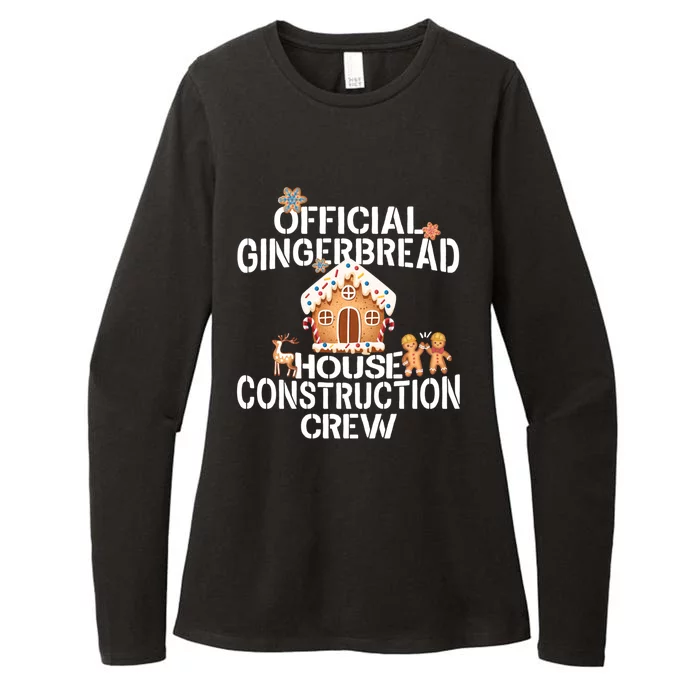 Gingerbread House Construction Crew Decorating Womens CVC Long Sleeve Shirt