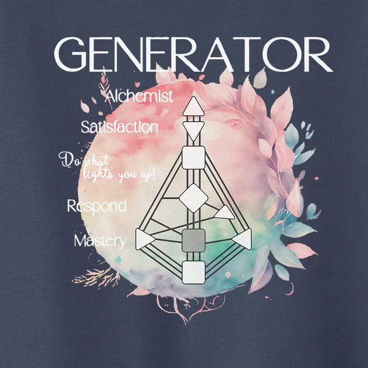 Generators Human Design Gift Pastel Aura Toddler T-Shirt