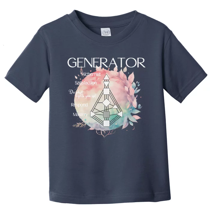 Generators Human Design Gift Pastel Aura Toddler T-Shirt