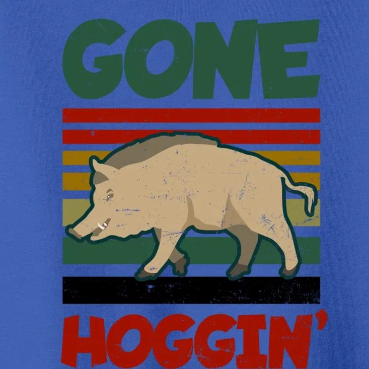 Gone Hoggin Design Boar Hunting Gift Toddler T-Shirt