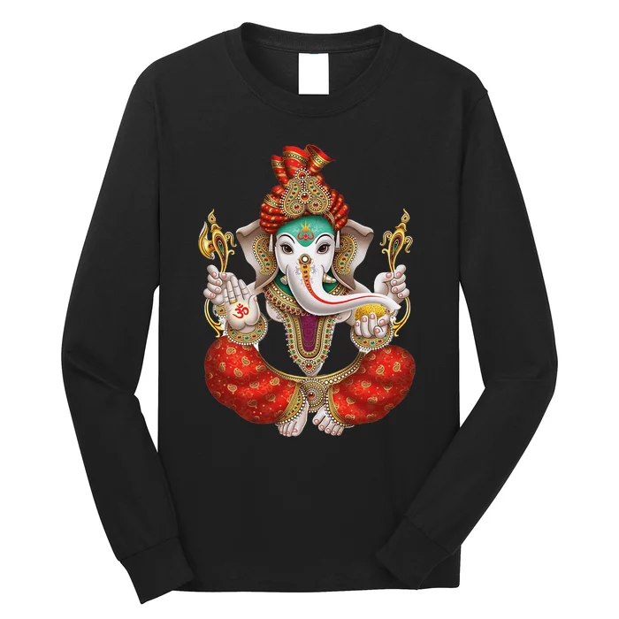 Ganesh Hindu Deity Lord Ganesha Long Sleeve Shirt