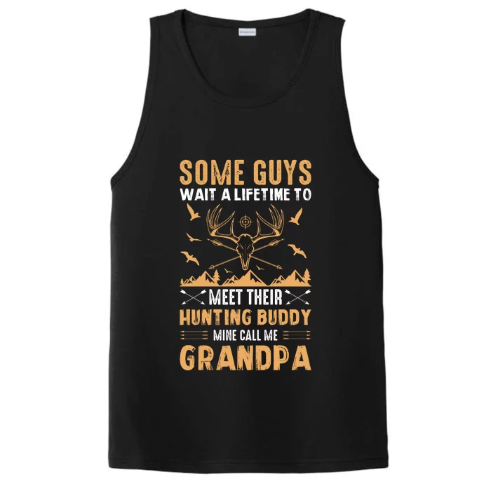 Grandpa Hunting Design Performance Tank