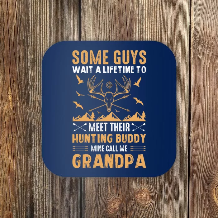 Grandpa Hunting Design Coaster