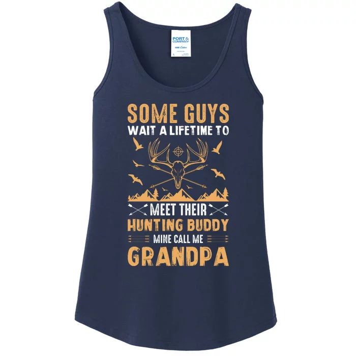 Grandpa Hunting Design Ladies Essential Tank