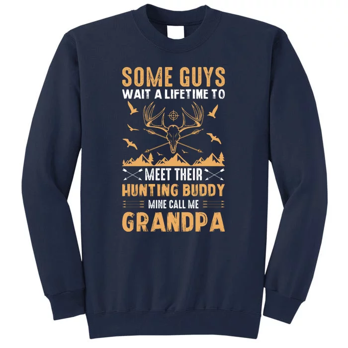 Grandpa Hunting Design Tall Sweatshirt