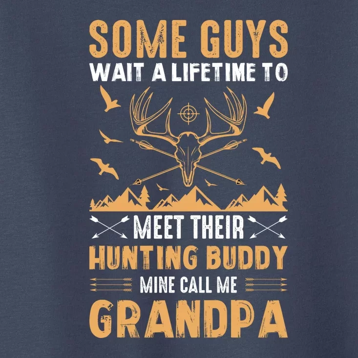 Grandpa Hunting Design Toddler T-Shirt