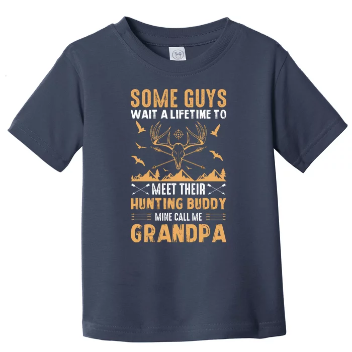 Grandpa Hunting Design Toddler T-Shirt