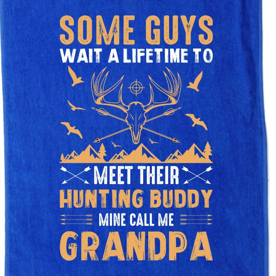 Grandpa Hunting Design Platinum Collection Golf Towel