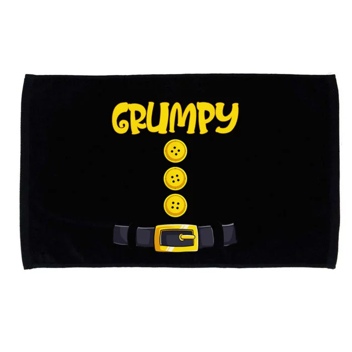 Grumpy Halloween Dwarf Costume Color Matching Microfiber Hand Towel