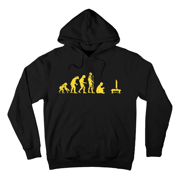 Gamer Human Evolution Funny Hoodie