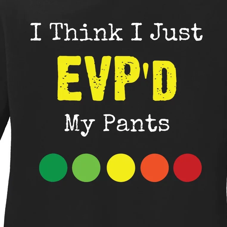 Ghost Hunting Evp Paranormal Spirit Funny Ladies Long Sleeve Shirt