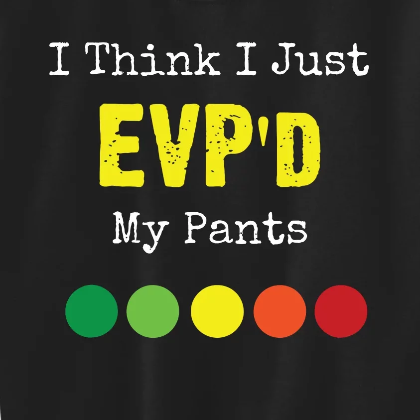 Ghost Hunting Evp Paranormal Spirit Funny Kids Sweatshirt