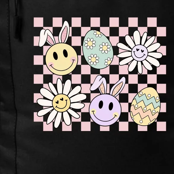 Groovy Happy Easter Floral Egg Daily Commute Backpack