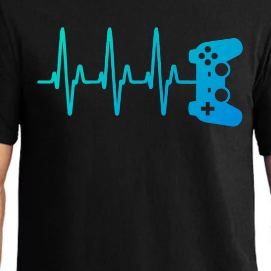 Gamer Heartbeat For Gaming Gift Pajama Set