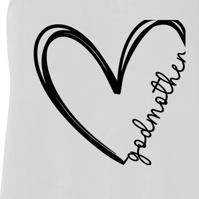 Godmother Heart For Mother Day Wo Women's Racerback Tank