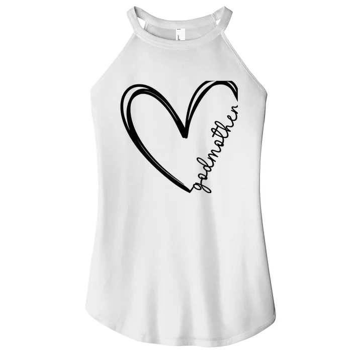 Godmother Heart For Mother Day Wo Women’s Perfect Tri Rocker Tank