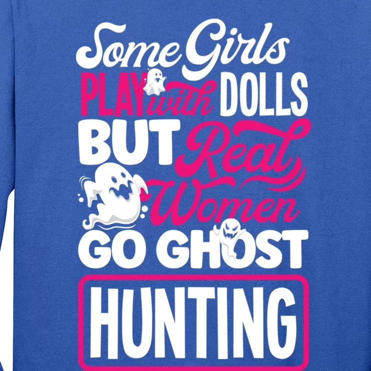 Ghost Hunting Female Paranormal Investigator Gift Long Sleeve Shirt