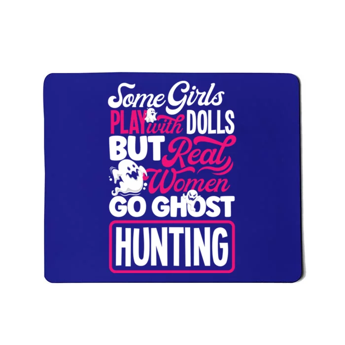 Ghost Hunting Female Paranormal Investigator Gift Mousepad