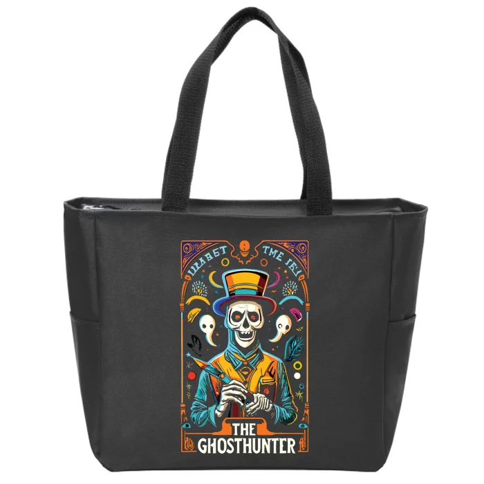 Ghost Hunting For Paranormal Investigator Zip Tote Bag