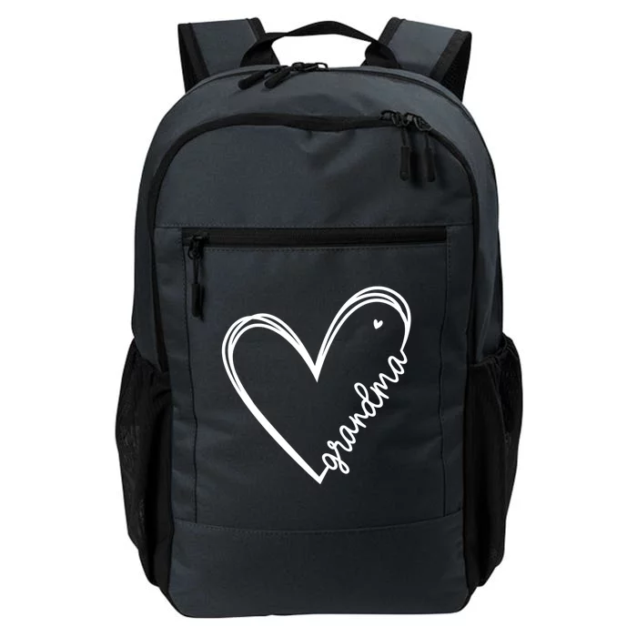 Grandma Heart For Christmas MotherS Day Birthdays Great Gift Daily Commute Backpack