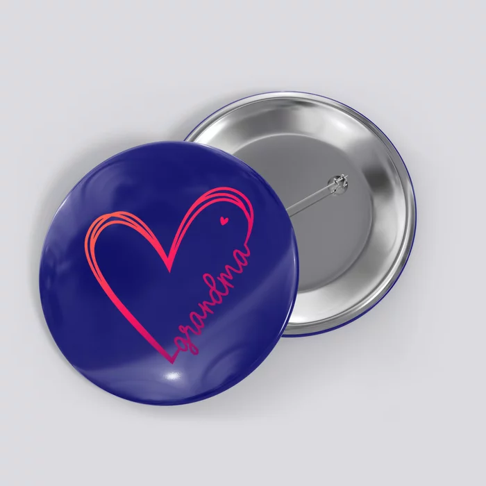 Grandma Heart For Christmas MotherS Day Birthdays Great Gift Button