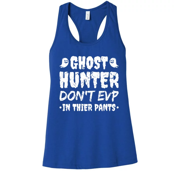 Ghost Hunter Funny Paranormal Researcher Cute Gift Women's Racerback Tank