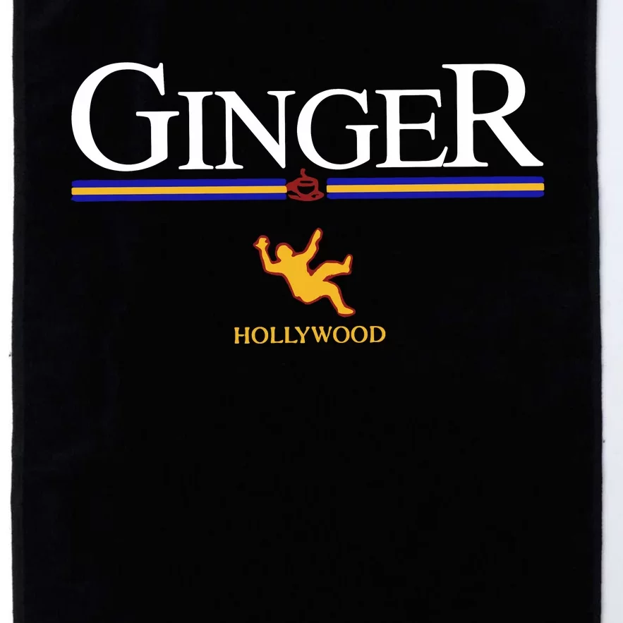 Ginger Hollywood Falling Anniversary Platinum Collection Golf Towel