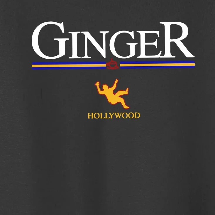 Ginger Hollywood Falling Anniversary Toddler T-Shirt