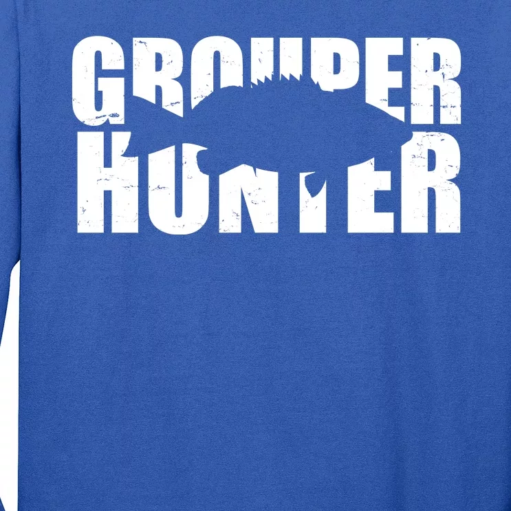 Grouper Hunter Fish Long Sleeve Shirt