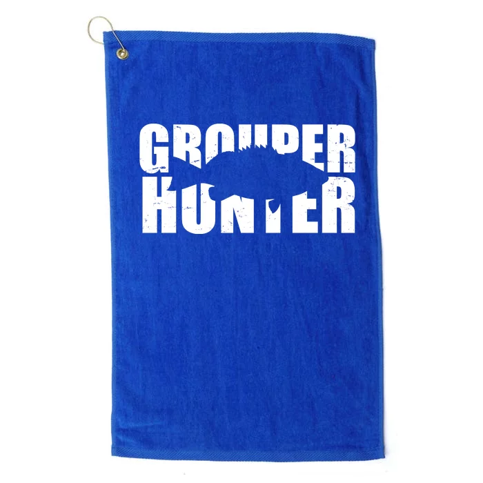 Grouper Hunter Fish Platinum Collection Golf Towel