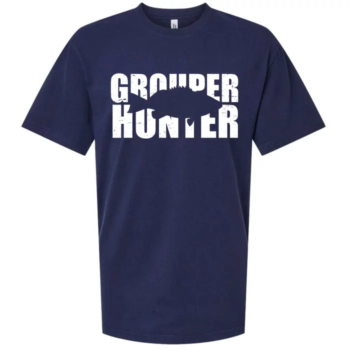 Grouper Hunter Fish Sueded Cloud Jersey T-Shirt