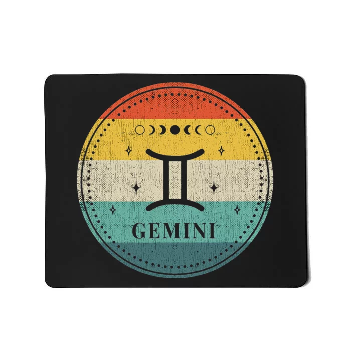 Gemini Horoscope Gemini May June Birthday Gemini Mousepad