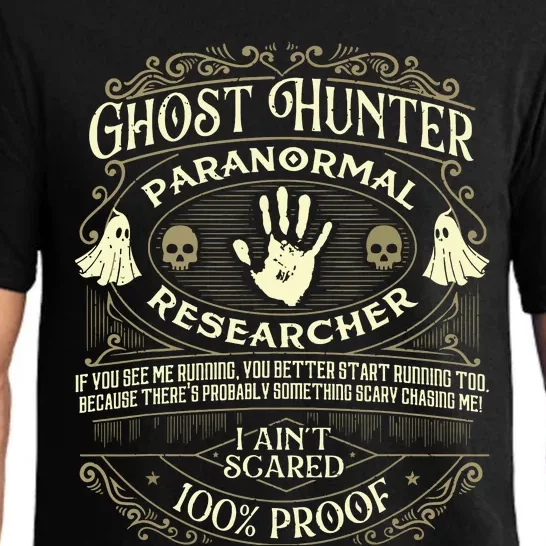 Ghost Hunter Ghost Hunting Halloween Paranormal Activity Pajama Set