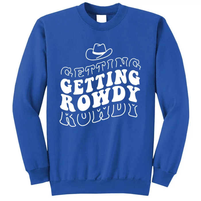 Getting Hitched Getting Rowdy Bride Party Bachelorette Party Cute Gift Sweatshirt