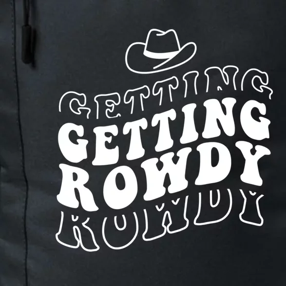 Getting Hitched Getting Rowdy Bride Party Bachelorette Party Cute Gift Daily Commute Backpack