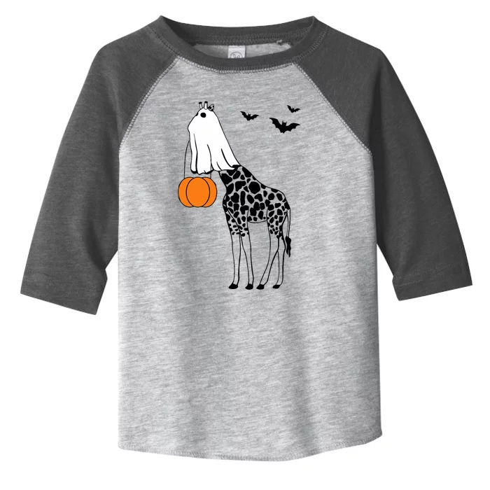 Giraffe Halloween Toddler Fine Jersey T-Shirt