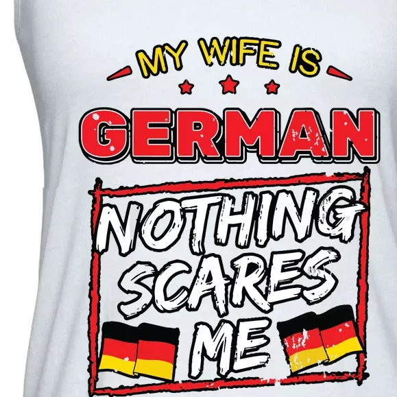 German Husband Germany Flag Family Wife Marriage Girl Ladies Essential Flowy Tank