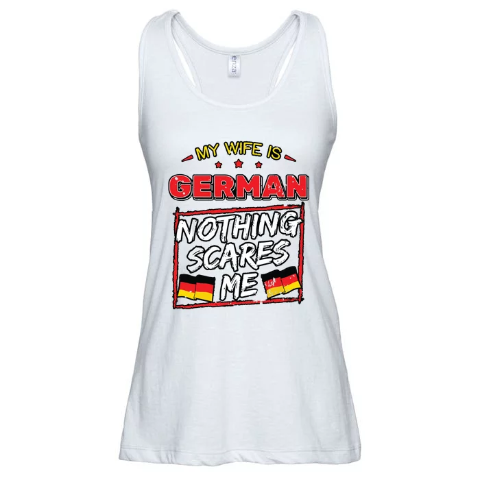 German Husband Germany Flag Family Wife Marriage Girl Ladies Essential Flowy Tank