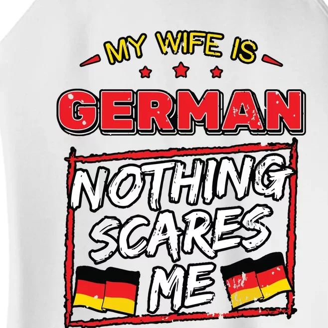 German Husband Germany Flag Family Wife Marriage Girl Women’s Perfect Tri Rocker Tank