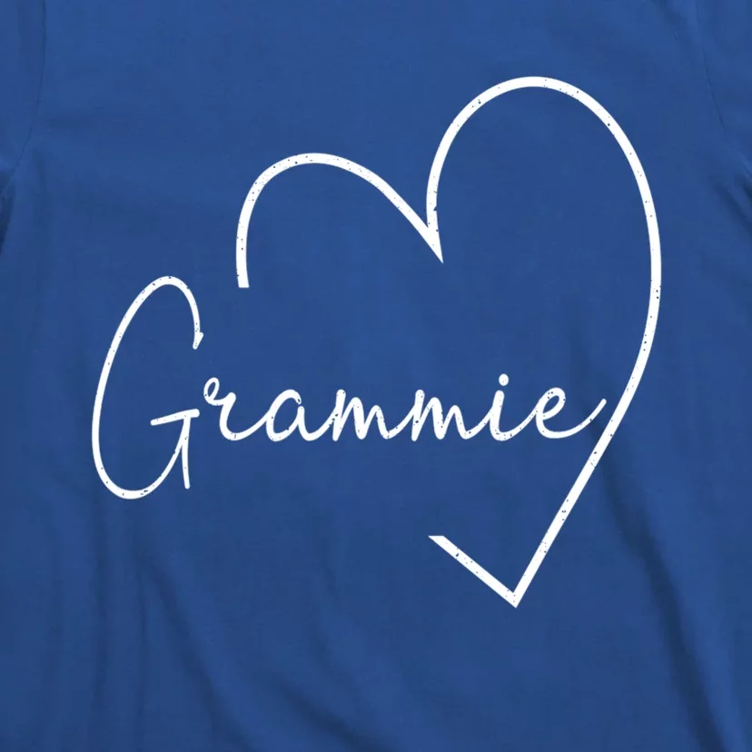 Grammie Heart Grandma Christmas MotherS Day Meaningful Gift T-Shirt