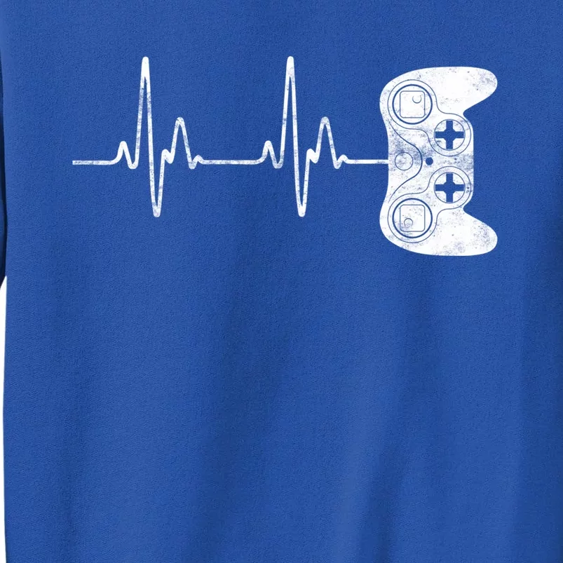 Gamer Heartbeat Great Gift Video Game Lover Funny Gift Funny Gift Tall Sweatshirt